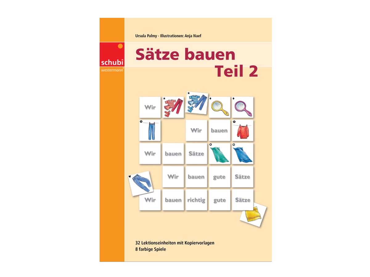 Sätze bauen 2 - Kopiervorlagen