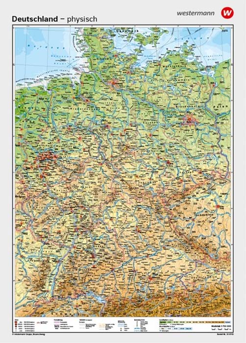 Deutschland, physisch/stumm