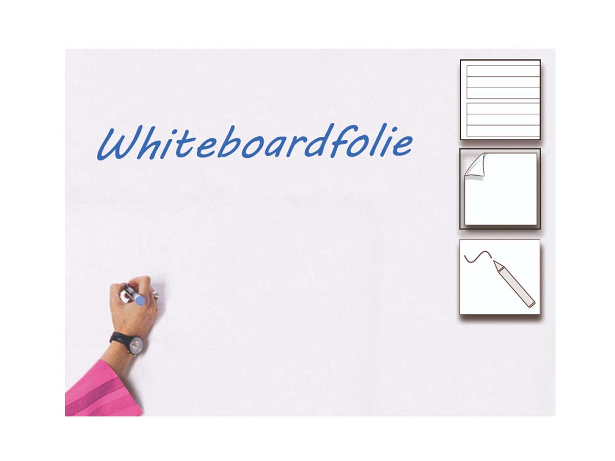 Whiteboardfolie - selbstklebend