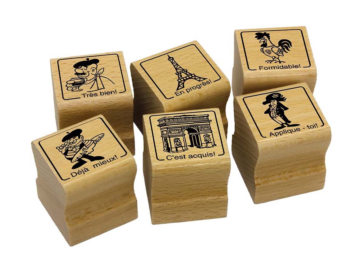 Stempel für Französisch Stempel für Französisch