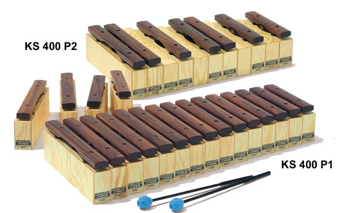 Klingende Stäbe - Xylophon, Palisander Klingende Stäbe - Xylophon, Palisander