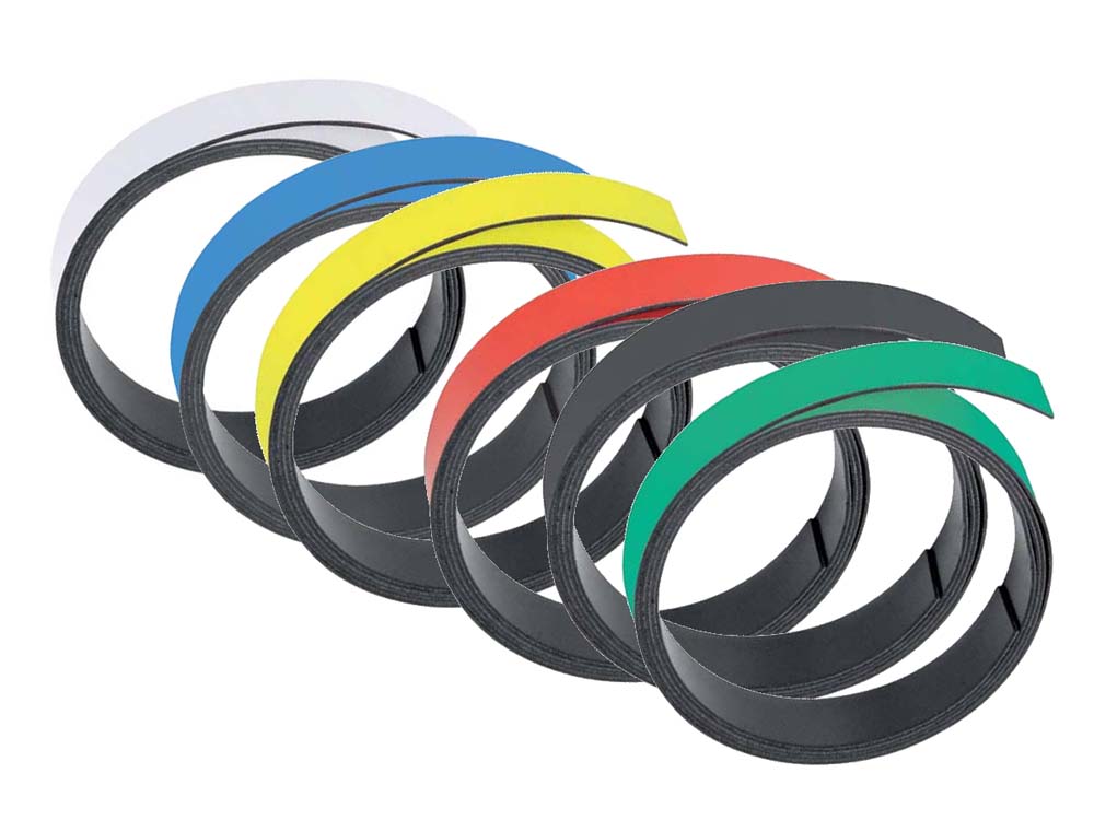 Magnetband - farbig 10 mm Magnetband - farbig 10 mm