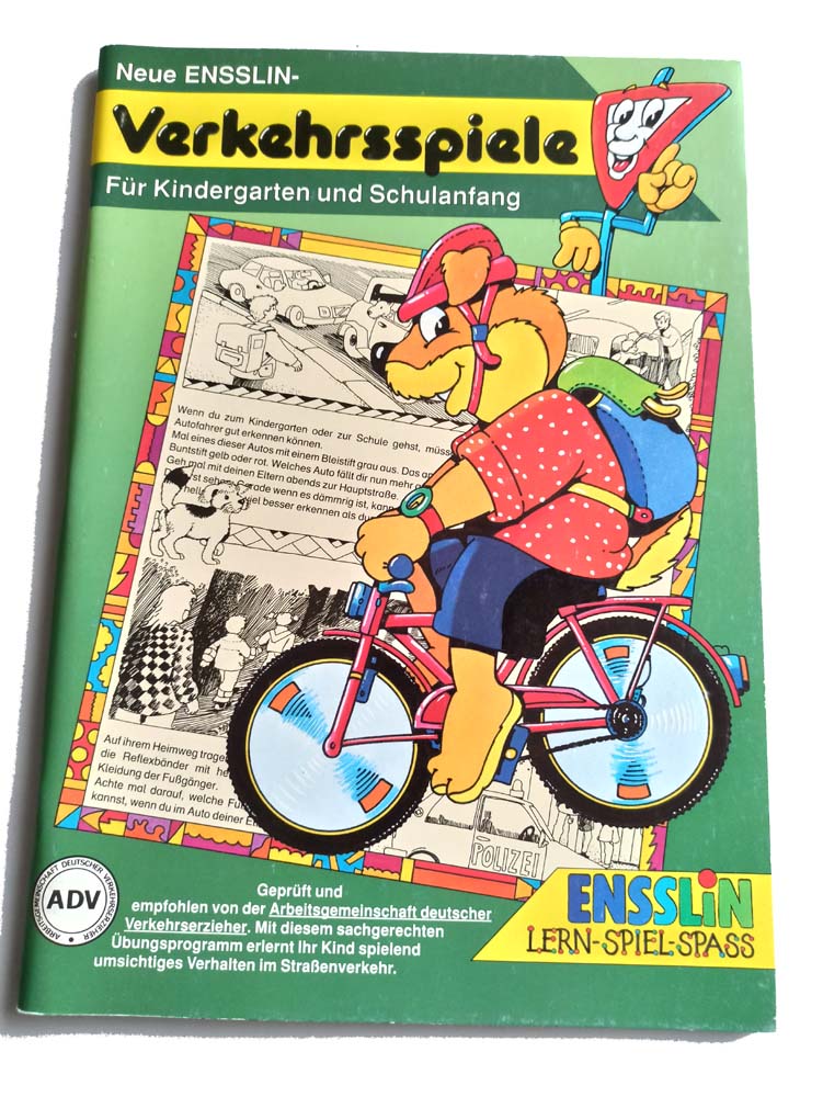Lernspielheft - Verkehrsspiele