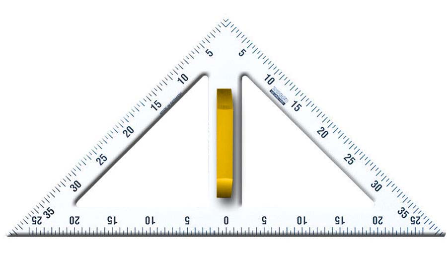 Zeichendreieck 45°, 60 cm