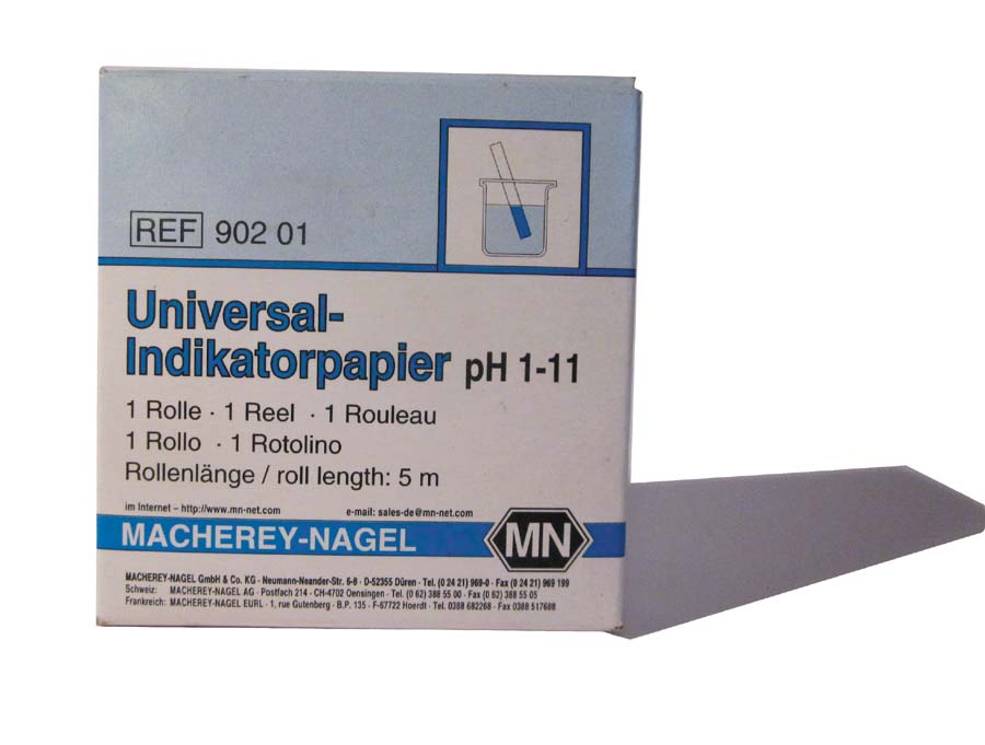 Universal-Indikatorpapier pH 1 - 11