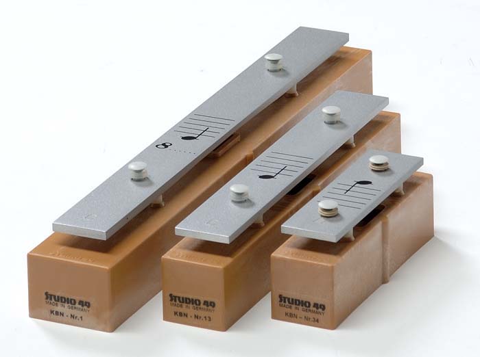 Klangbausteine aus Aluminium Klangbausteine aus Aluminium