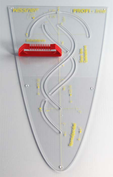 Parabelschablone - 50 cm