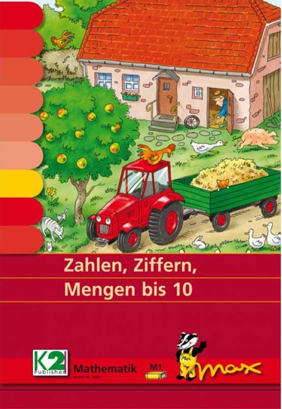 Max Lernkartenset Zahlen, Ziffern, Mengen bis 10