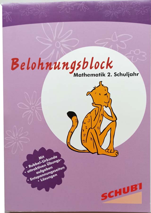 Belohnungsblock Mathematik 2.Klasse