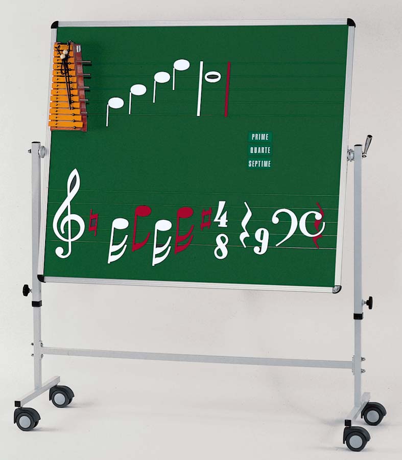 Notentafel - fahrbar Notentafel - fahrbar