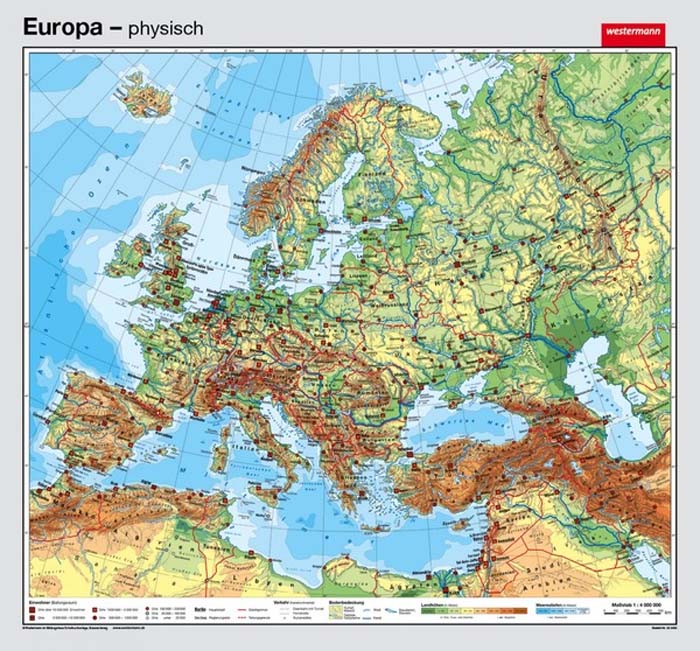 Europa - physisch / politisch Europa - physisch / politisch