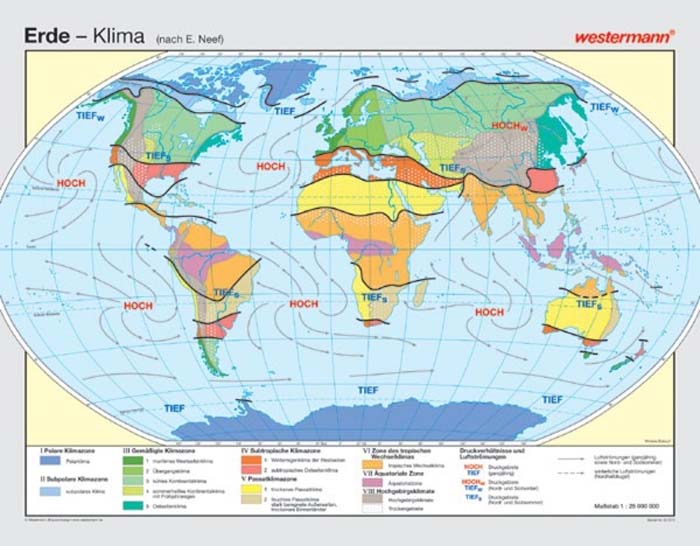 Die Erde - Klima nach Neef Die Erde - Klima nach Neef