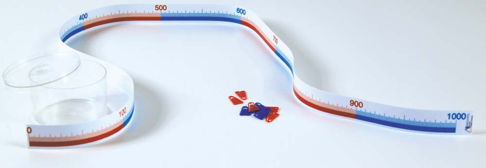 Schüler-Rechenband 1-1000 Schüler-Rechenband 1-1000