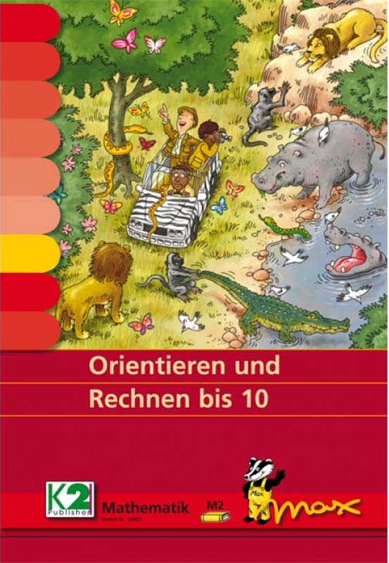 Max Lernkartenset Orientieren und Rechnen bis 10