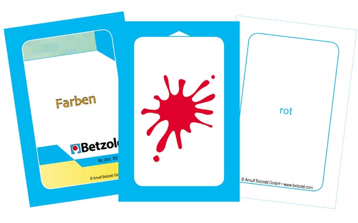 Farben - Kartenset zum Magischen Zylinder Farben - Kartenset zum Magischen Zylinder