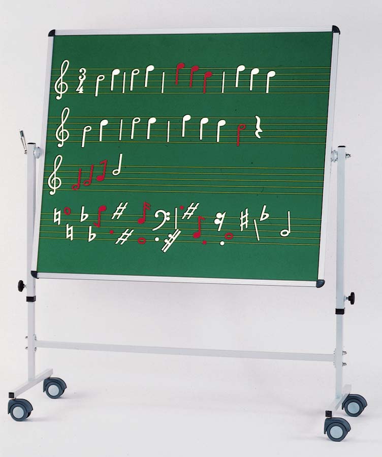 Notentafel - fahrbar Notentafel - fahrbar