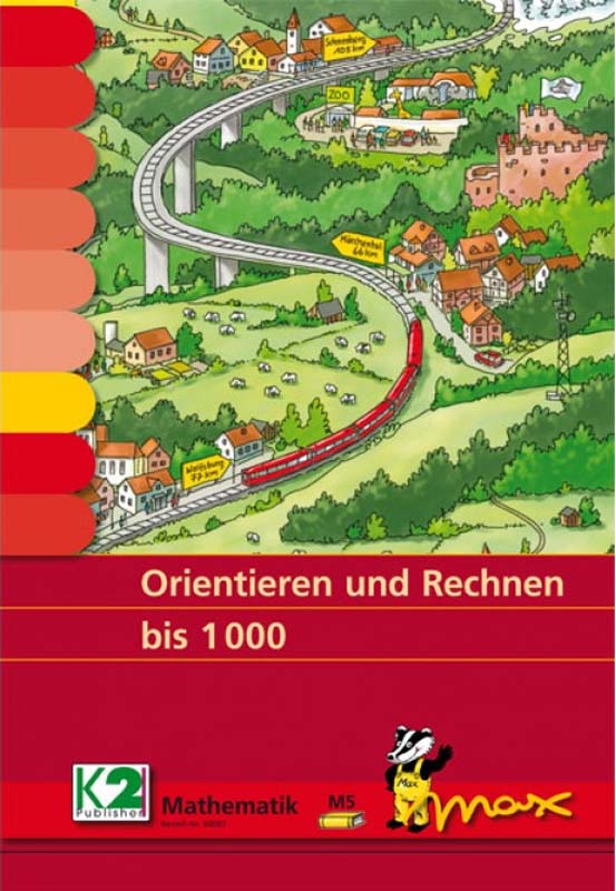 Max Lernkartenset Orientieren und Rechnen bis 1000