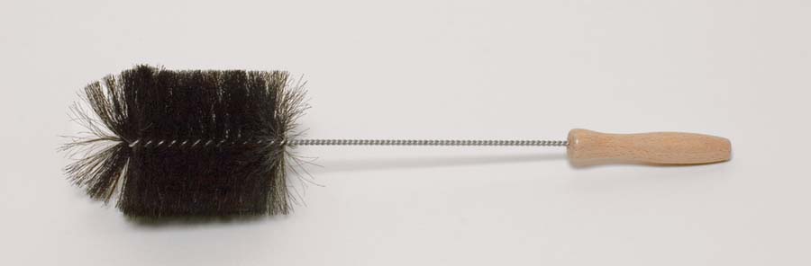 Becherglasbürste mit Holzgriff Becherglasbürste mit Holzgriff