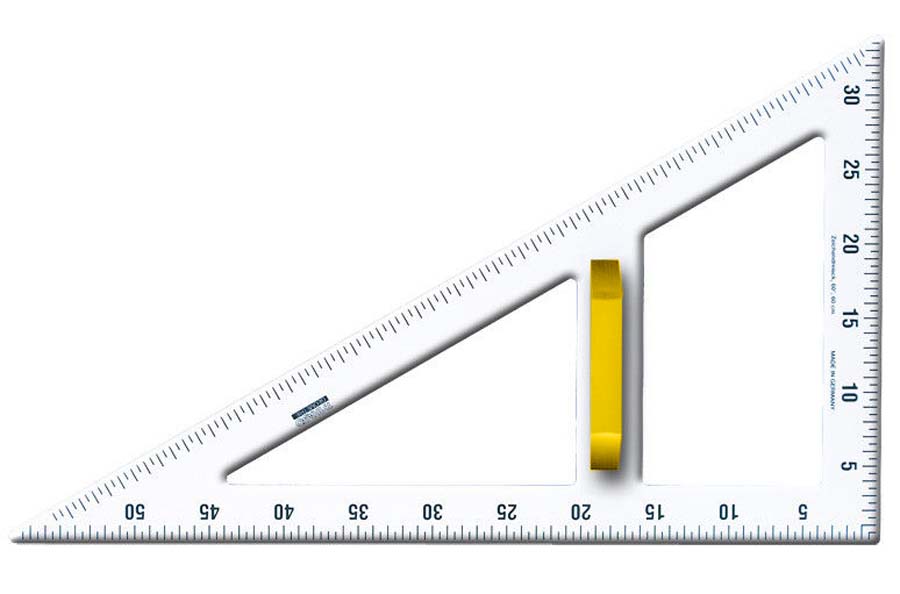 Zeichendreieck 60°, 60 cm