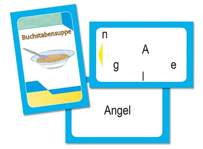 Buchstabensuppe - Kartenset zum Magischen Zylinder