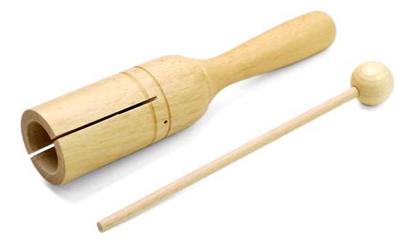 Tonblock mit Schlägel Tonblock mit Schlägel